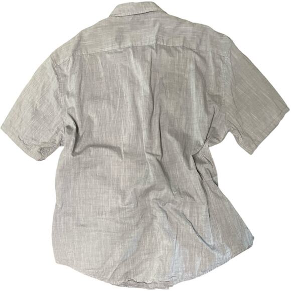 Ecko Unltd Gray Safari Short Sleeve Button Front Shirt XXL - Picture 2 of 9